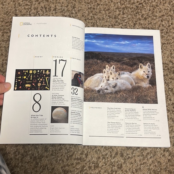 National Geographic Magazine September of 2019 The Arctic is Heating Up - Picture 4 of 9